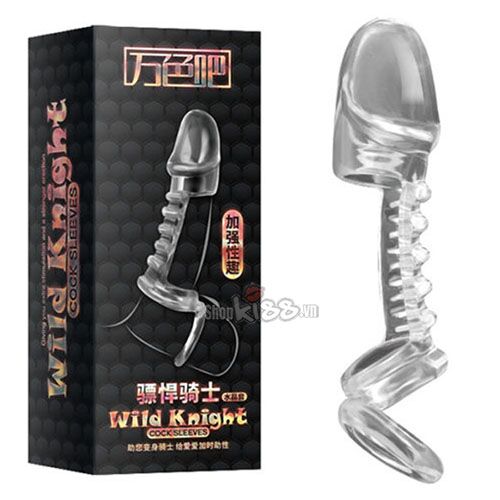 Bao đôn dên quai đeo hình xương cá TPE y tế kéo dài thời gian quan hệ