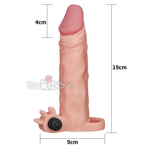 Bao đôn quai đeo Lovetoy X Tender silicon ABS tăng kích thước dv