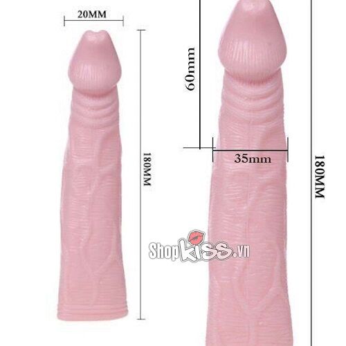 6cm Penis Extender Condom Long Lasting Size Enhancer