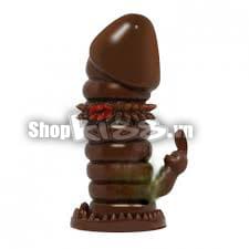 Brave Man Silicone Ribbed Penis Sleeve Enhancer