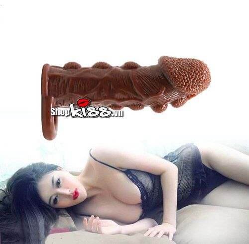 Bao đôn quay đeo đầu gà chọi Brave Men tăng kích thước cực sướng