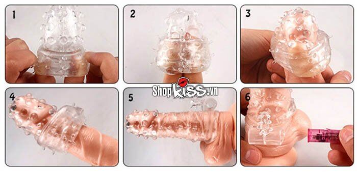  Bán Bao cao su đôn dên gai cỡ nhỏ có rung mới nhất