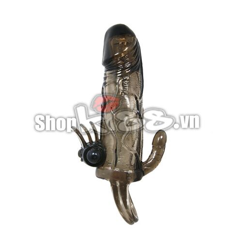 Braveman Dual Head Strap-On Condom Vibrator BD13A