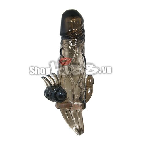 Braveman Dual Head Strap-On Condom Vibrator BD13A