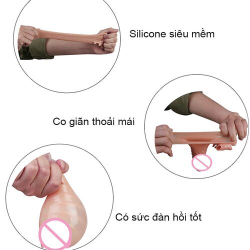 Bao đôn Leten siêu mềm mịn nhỏ gọn có rung cực mạnh
