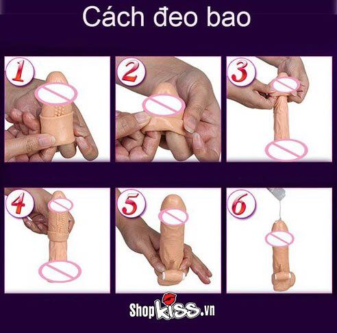 Bao đôn Leten siêu mềm mịn nhỏ gọn có rung cực mạnh