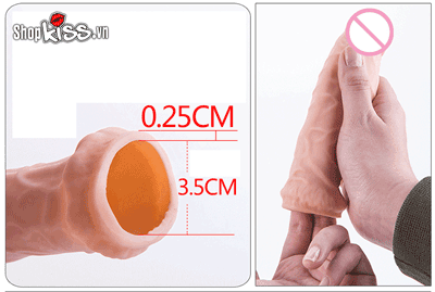 Maxman Silicone Penis Sleeve Soft Realistic Size Enhancer