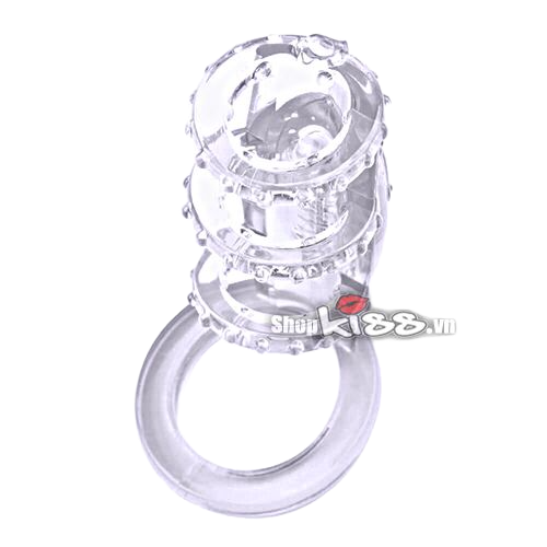  Phân phối Khúc đôn dương vật ba vòng bế tính có rung Get Lock giá rẻ 