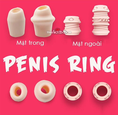 Bao cao su gân gai silicon đôn dên khúc giữa kích thích tối đa