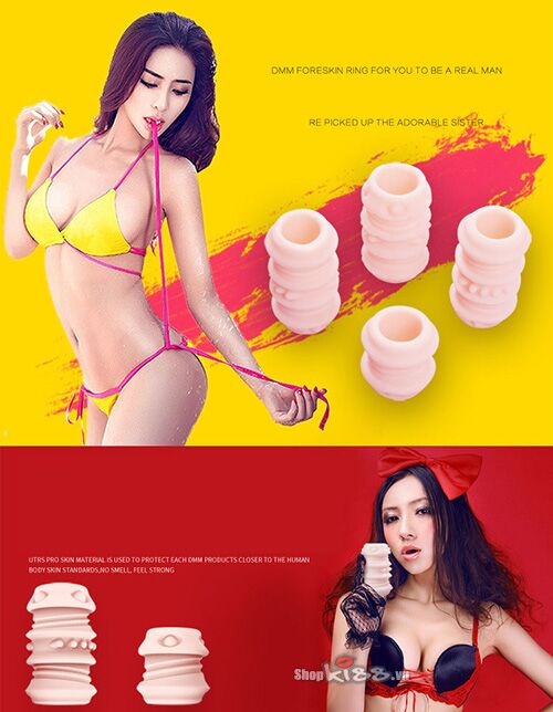 Bao cao su gân gai silicon đôn dên khúc giữa kích thích tối đa