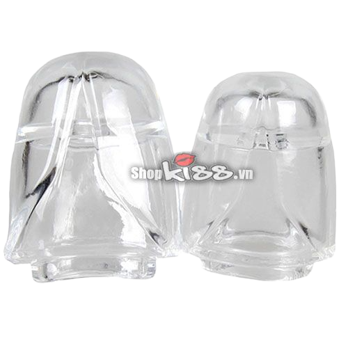 Bao silicon đôn to dài quy đầu silicon y tế kích thích nữ kéo dài thời gian 