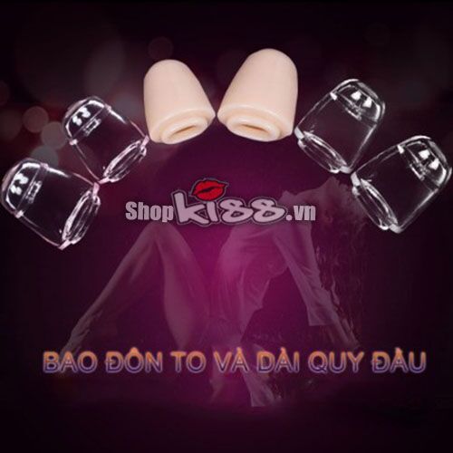 Silicone Sleeve for Penis Enlargement and Intense Stimulation