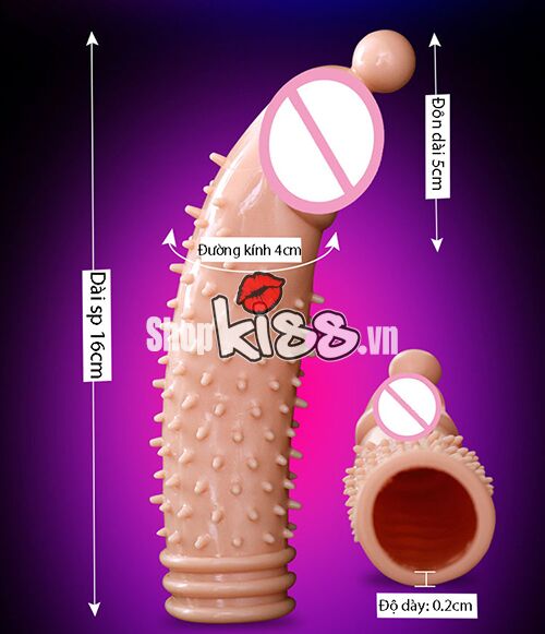 Bao đôn siêu gai đầu bi JIUAI mang lại khoái cảm tột đỉnh