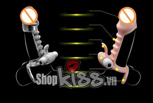 Cửa hàng bán Bao đôn quai đeo có lưỡi rung liếm âm đạo hình Xương Cá giá tốt Cửa hàng bán Bao đôn quai đeo có lưỡi rung liếm âm đạo hình Xương Cá giá tốt