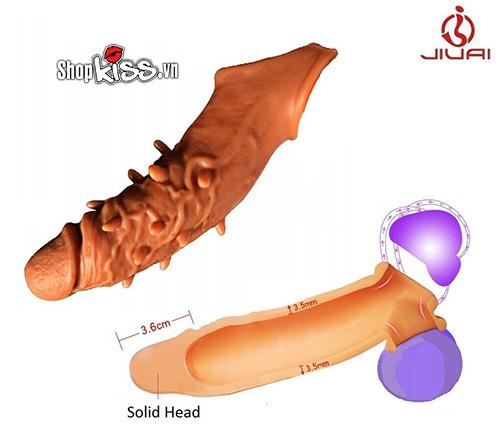 Mr Revent JIUAI Soft Textured Girth Enhancer Condom