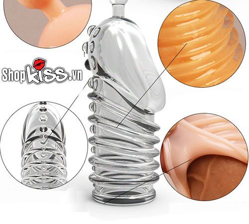 Bao Đôn Khúc Đầu Có Bi Tăng Kích Thước Rung Siêu Sướng