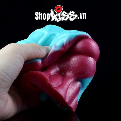 FAAK Soft Ribbed Silicone Penis Extender Delay Ejaculation
