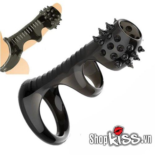 Baile spiked delay cock sleeve help prevent premature ejaculation increase pleasure