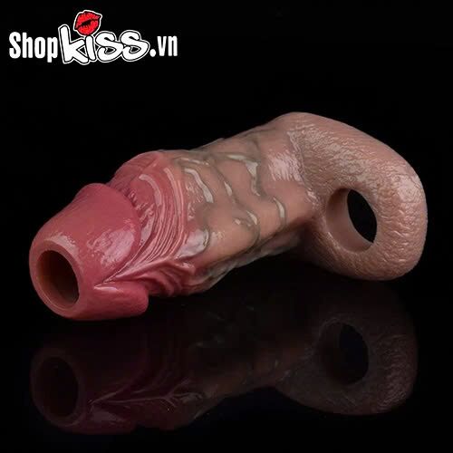 FAAK Silicone Cock Sleeve Ribbed Delay Enlarger Enhancer
