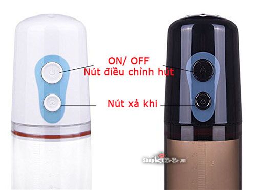 Máy tập dương vật Electric Vacuum Pump pin dùng lâu chất lượng cao
