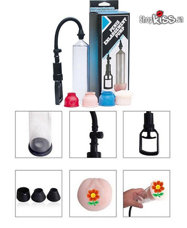 Máy tập dương vật Enlargement hiệu quả tăng cường sức mạnh