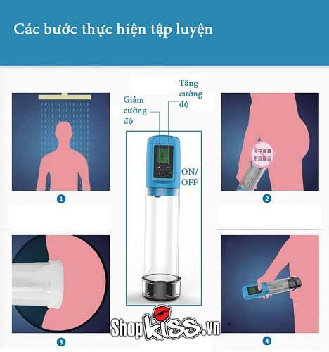 Máy tập dương vật LG108 cao cấp tăng cường sinh lực bền bỉ