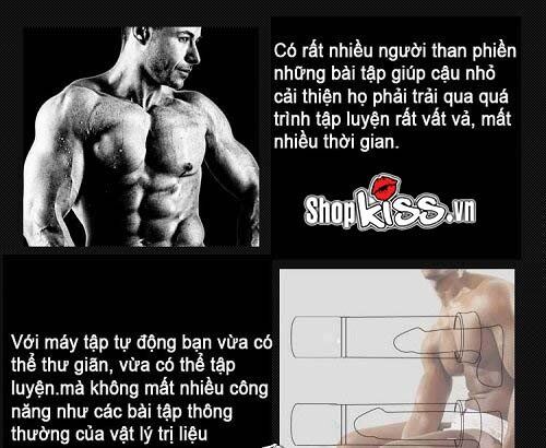 Máy tập dương vật LG108 cao cấp tăng cường sinh lực bền bỉ