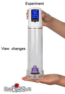 Máy tập to dương vật màn hình LCD thông minh tăng kích thước bền vững