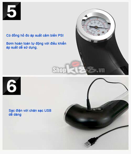 Máy tập to dương vật Bigman cao cấp, giải tỏa sinh lý nam hiệu quả