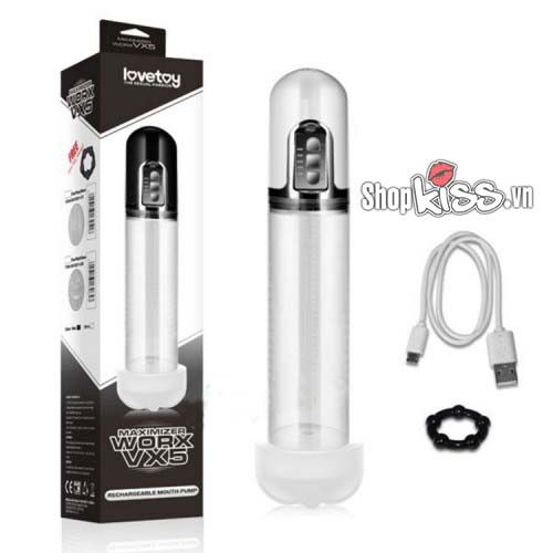 Máy tập dương vật tự động Maximizer Worx VX5 tăng kích thước