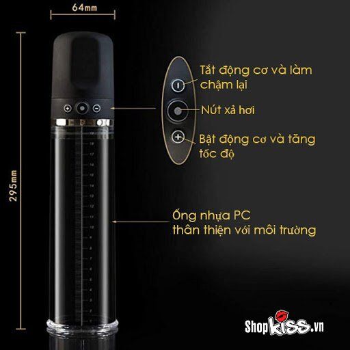 Máy tập dương vật Louge G2 tăng kích thước kéo dài thời gian