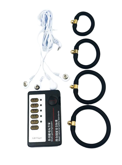 Vòng đeo tập dương vật xung điện silicon kích thích mạnh 