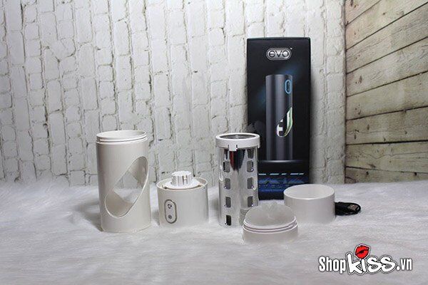 Máy thủ dâm tự động rung xoay Evo Mỹ sạc USB cao cấp