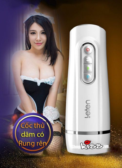 Cốc thủ dâm rung rên như thật Intelligent Vagina Cup đa tần số