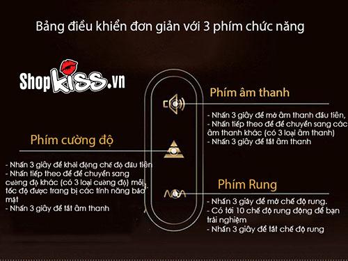 Máy thủ dâm Nano cao cấp 10 chế độ rung thụt âm thanh sạc pin