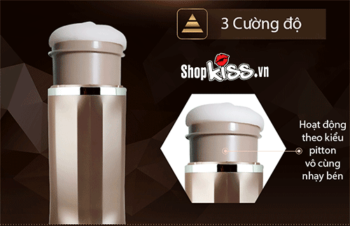 Máy thủ dâm Nano cao cấp 10 chế độ rung thụt âm thanh sạc pin