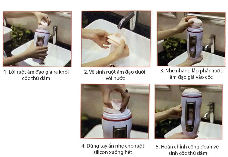 Âm đạo giả Leten 4D bú mút tự động siêu sướng nam thủ dâm