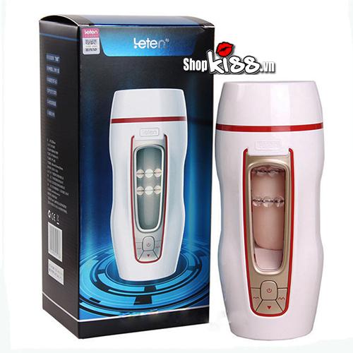 Âm đạo giả Leten 4D bú mút tự động siêu sướng nam thủ dâm