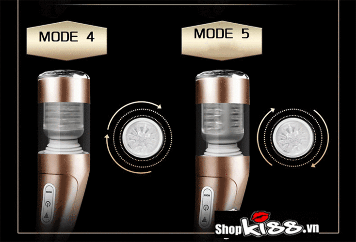 Máy thủ dâm tự động Katerina 2 cao cấp rung xoay đa chế độ