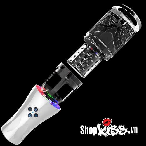 Máy thủ dâm tự động Youcup Flash Rock silicon mềm mịn pin AA