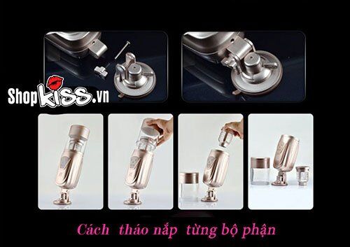 Máy sục dương vật 28 kiểu Flashing Lover pin sạc USB tiện lợi