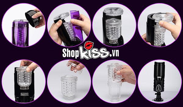 Máy Thủ Dâm Tự Động Bú Mút Như Thật Flashing Lover II