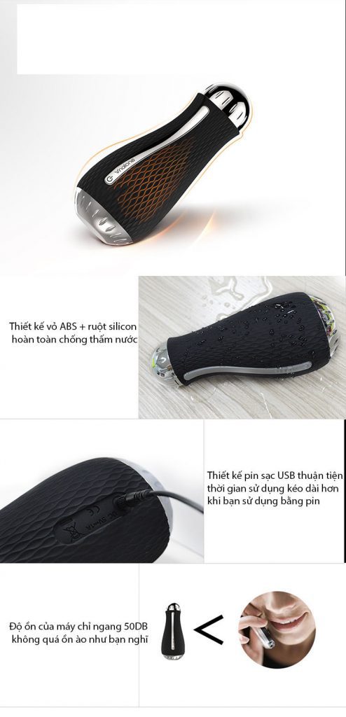 Cốc thủ dâm 3D Nalone Jack kết nối Bluetooth cho nam thỏa mãn