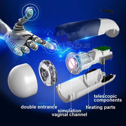 Máy thủ dâm Navigator Cup tự động rung thụt sưởi ấm âm thanh sống động