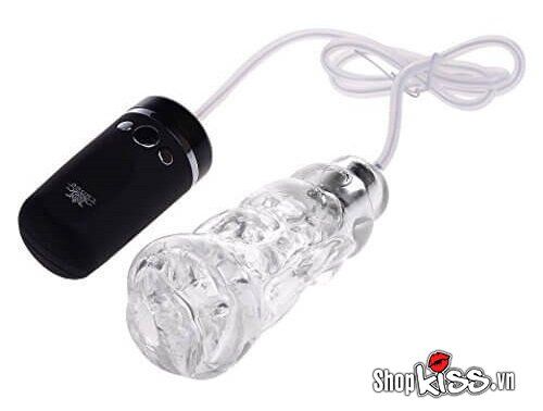 Máy rung bú mút tự động nam cao cấp TPR ABS hít tự nhiên phê sướng