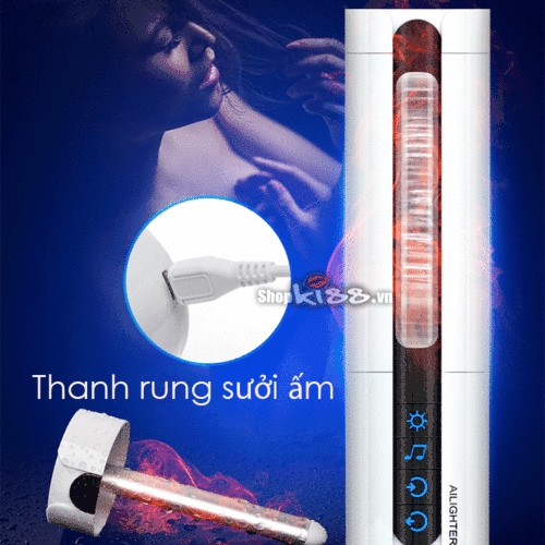 Máy bú hút sưởi ấm tự động Air Jet kích thích cực mạnh