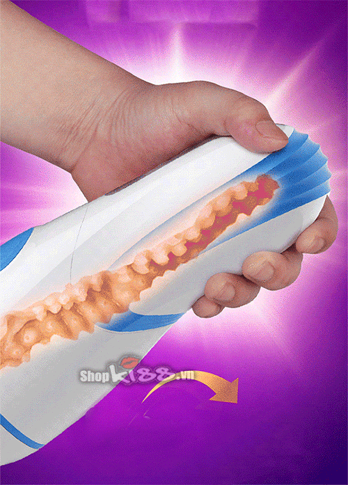 Cốc thủ dâm Leten AMT AirCraft tự động rung co bóp kích thích cực đã