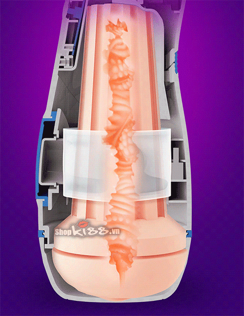 Cốc thủ dâm Leten AMT AirCraft tự động rung co bóp kích thích cực đã