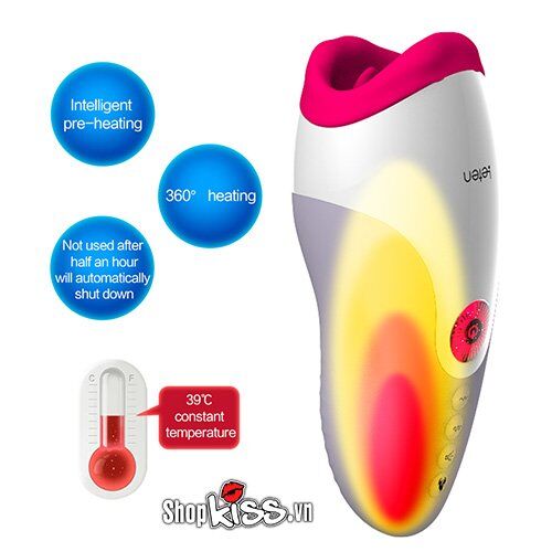 Máy bú mút Leten âm thanh chân thực tỏa nhiệt kích thích phê