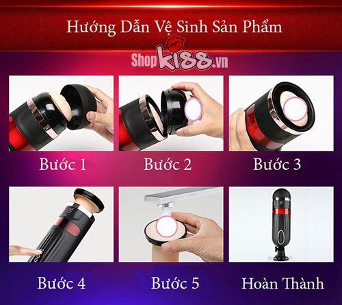 FreeLander máy thủ dâm cao cấp rung thụt tự động cực phê